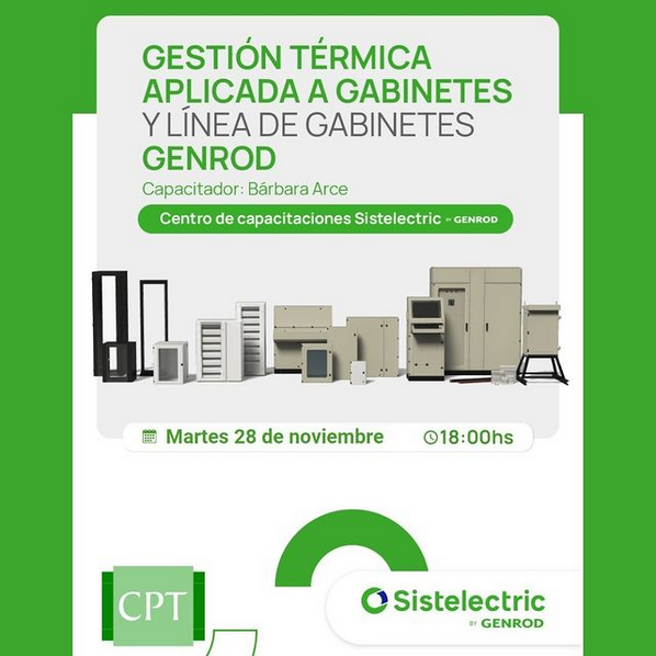 Dto. Electromecánica: Presentación Genrod: Gestión térmica, aplicada a gabinetes.